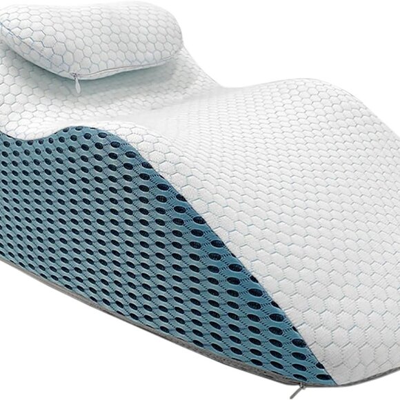 Triangle Back Cushion, Reading Pillow Backrest, Reading Wedge Pillow - Picture 5 of 16